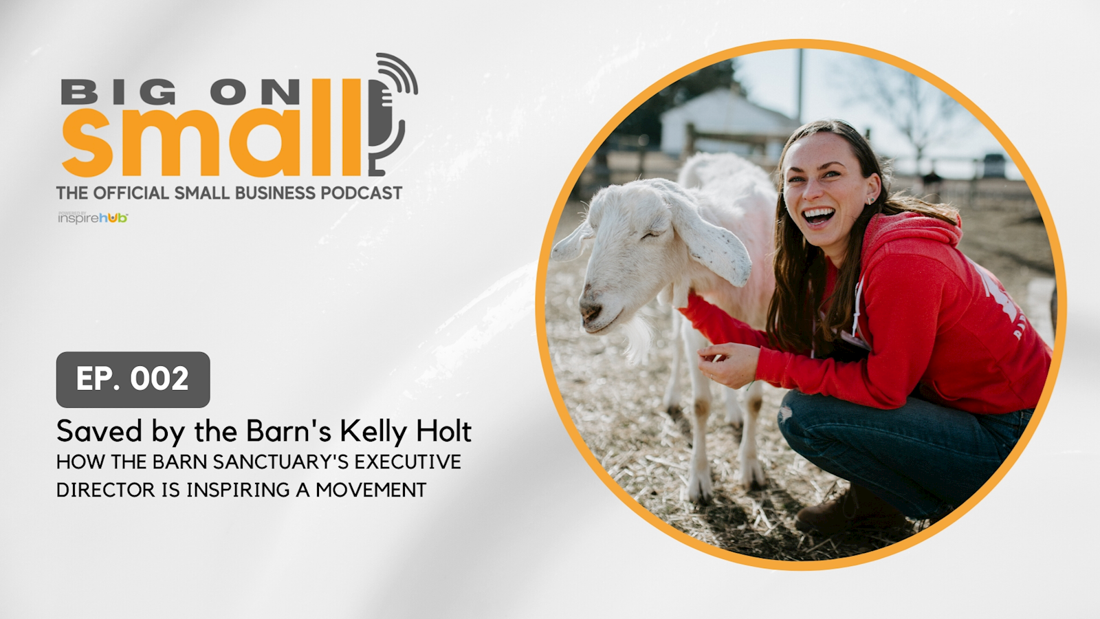 Big On Small: The Official Podcast for Small Business talks with Saved by the Barn's Kelly Holt